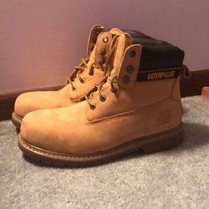 Caterpillar Steel-Toe Work Boots
